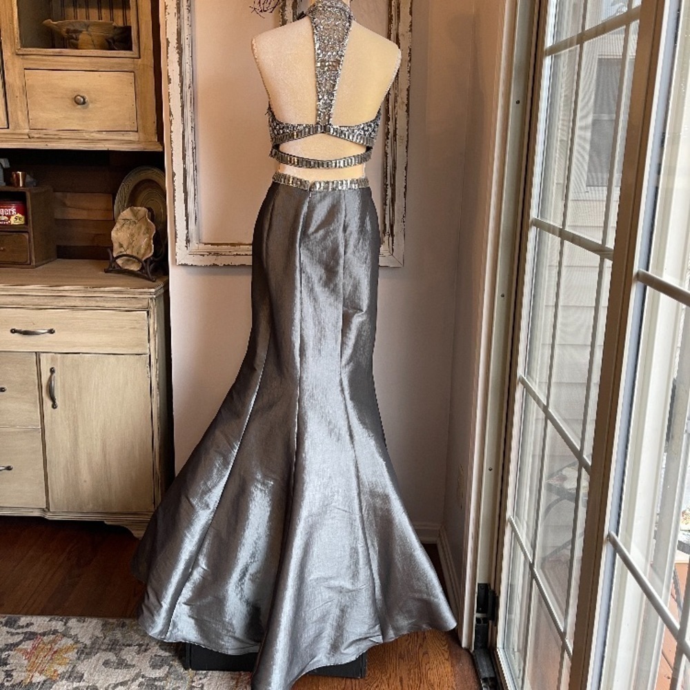 Formal Trumpet Dress Gun Metal Gray size 4